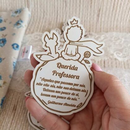 Iman Personalizado MDF Princípezinho