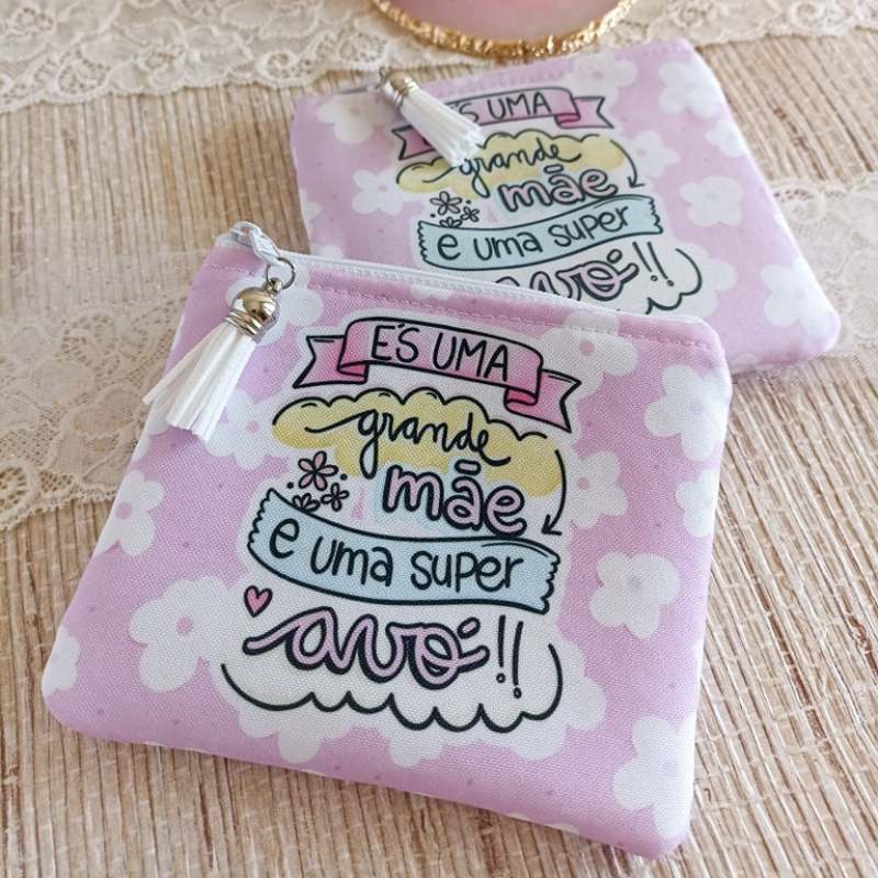 Mini Porta Moedas Avó