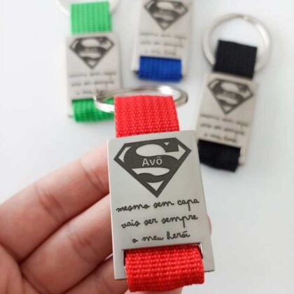 Porta Chaves Personalizado - Super Avô