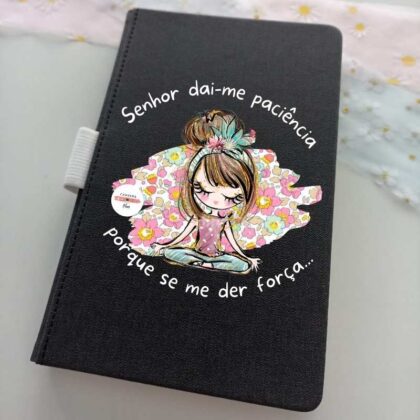 Bloco Pautado personalizado A5 - Paciência