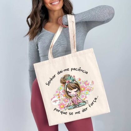 Totebag Personalizado XXL - Paciência