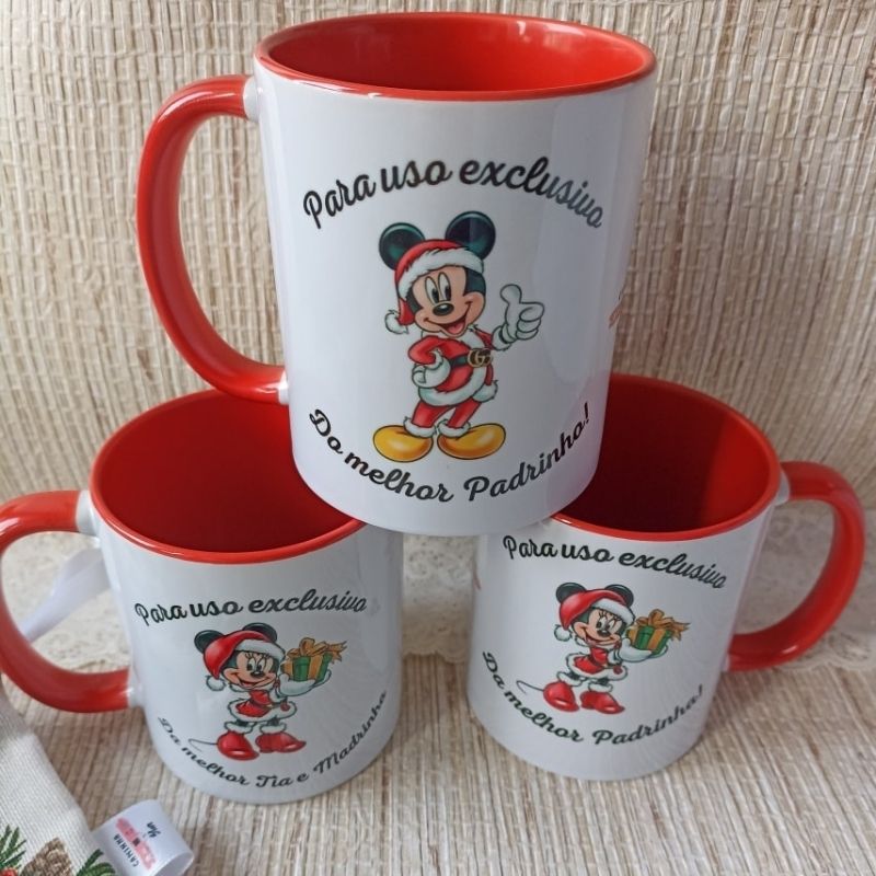 Caneca Personalizada Vermelha - Para Uso Exclusivo - Image 2