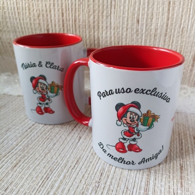 Caneca Personalizada Vermelha - Para Uso Exclusivo - Image 3