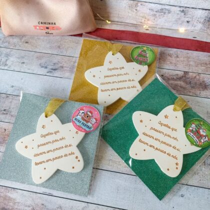 Enfeite Gesso Perfumado - Estrela Principezinho