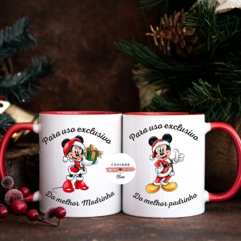 Caneca Personalizada Vermelha - Para Uso Exclusivo