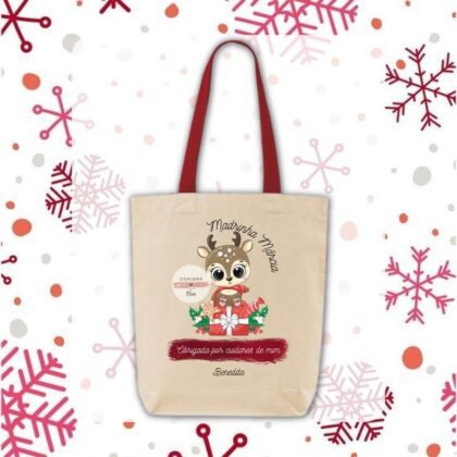 Ecobag Personalizado Natal - Renas