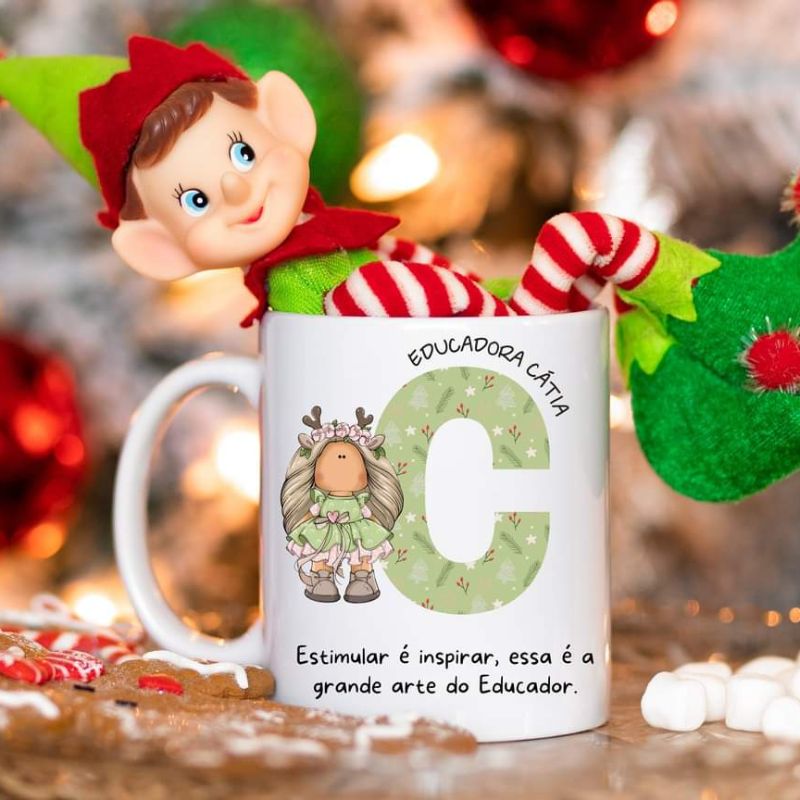 Caneca Personalizada Natal - Escola