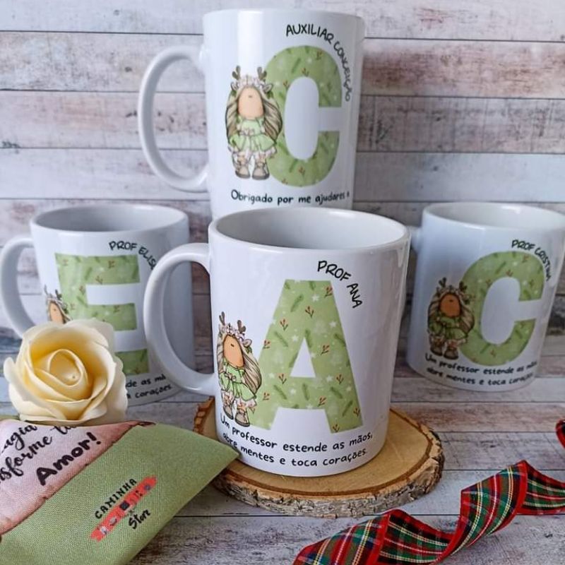 Caneca Personalizada Natal - Escola