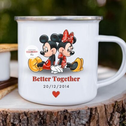 Caneca Personalizada Esmalte - Ratinhos