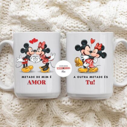 Caneca Personalizada Branca - Ratinhos