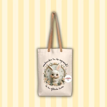 Ecobag Personalizado - Alças Napa - Coelhinhos