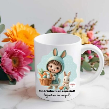 Caneca Perosnalizada Branca - Madrinha 2