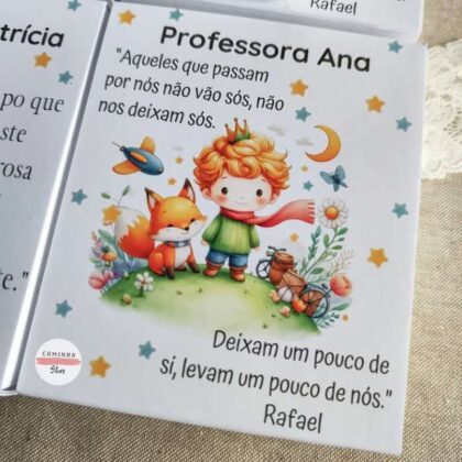 caixa principezinho rosas sabao