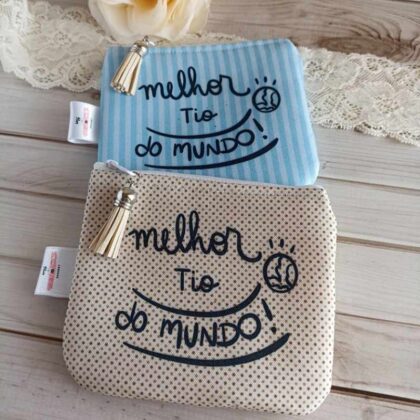 Mini Porta Moedas - Melhor Tio Do Mundo!