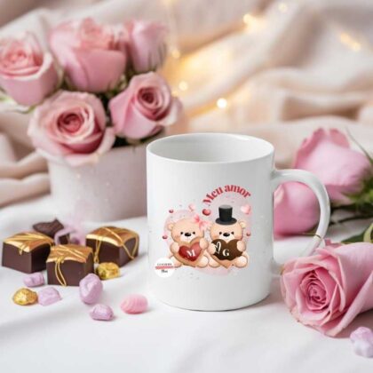 Caneca Personalizada Branca - Meu amor