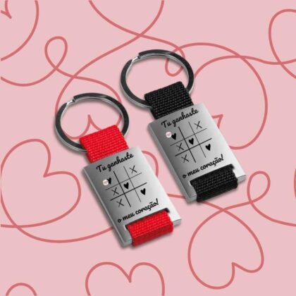 Porta Chaves Personalizado- Ganhaste o meu coração