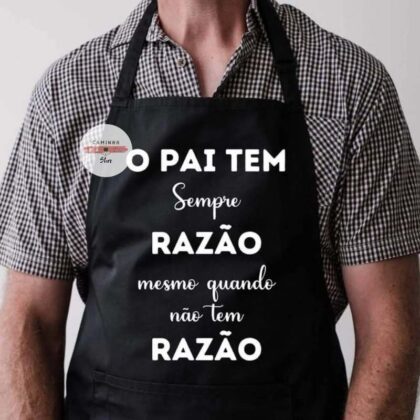 avental personalizado