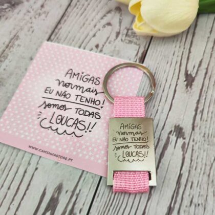 porta chaves amigas