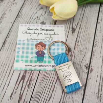 porta chaves catequista