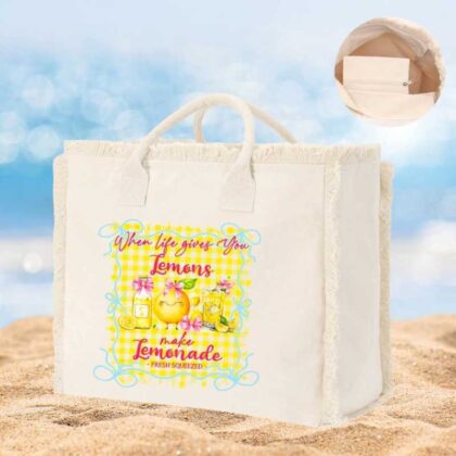 saco personalizado lemonade